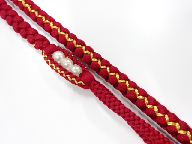 JAPANESE KIMONO / OBIJIME CORD FOR FURISODE 